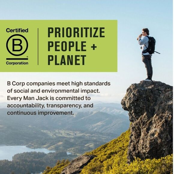 Every Man Jack Men's Aged Bourbon Beard Kit Holiday Gift Set, Face Wash, Beard B - Picture 5 of 12